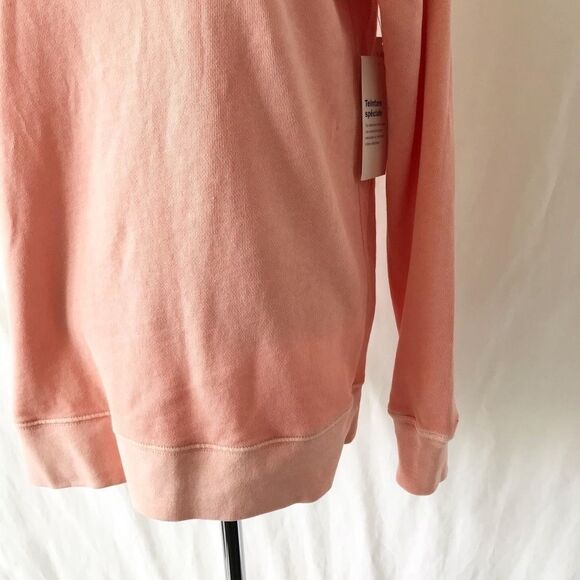 Old Navy coral crew neck sweatshirt size XS - Picture 3 of 8